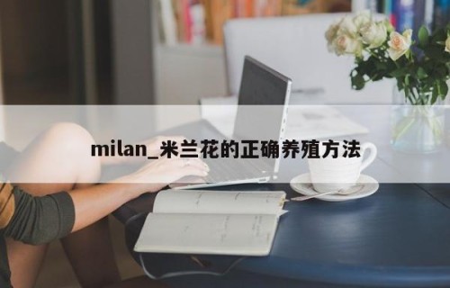 milan_米兰花的正确养殖方法